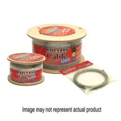 ATLANTIS RAILEASY C0978-4100 Railing Cable, Stainless Steel(Atlantis Raileasy C0978 4100 Railing Cable Stainless Steel Spool)