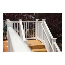RDI Endurance Original Rail 73019104 Stair Rail Kit, Square Baluster, Vinyl, White(Rdi Endurance Original Rail 73019104 Stair Rail Kit Square Baluster Vinyl White) -ShopKoopman Store 102341506 4