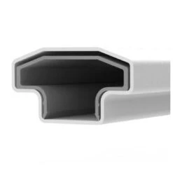 RDI Endurance Original Rail 73019116 Stair Rail Kit, Square Baluster, Vinyl, White(Rdi Endurance Original Rail 73019116 Stair Rail Kit Square Baluster Vinyl White)