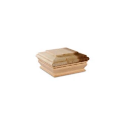 Woodway 870.1382 Post Cap, 5-1/8 In L, 3-5/8 In W, Cedar, Natural(Woodway 870 1382 Post Cap 5 1 8 In L 3 5 8 In W Cedar Natural)