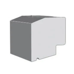 KLEER 7650C16 Historic Sill Moulding, 2-1/32 In L, 1-3/4 In W, PVC(Kleer 7650c16 Historic Sill 2 1 32 In L 1 3 4 In W Pvc)