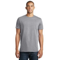 DISTRICT The Concert Tee Series DT5000HG2XL T-Shirt, XL, Cotton/Poly, Heather Gray, Rib-Knit Collar, Short Sleeve(District The Concert Tee Dt5000hg2xl T Shirt Xl Cotton Poly Heather Gray Rib Knit Collar Short Sleeve 1)