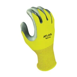 Showa 3704CM-07.RT Protective Gloves, M, Knit Wrist Cuff(Atlas 3704cm 07 Rt Ergonomic Protective Gloves M Knit Wrist Cuff)