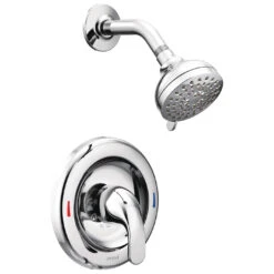 Moen 82604 Shower Faucet, 1.75 Gpm, Metal, Chrome Plated, Lever Handle, 1-Handle(Moen 82604 Shower Faucet 1 75 Gpm Metal Chrome Lever Handle 1 Handle)