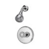 Boston Harbor GU-F1010207CP Shower Faucet, 1.75 Gpm, 2.75 In Showerhead, Metal/Plastic, Round Showerhead, Knob Handle(Boston Harbor Gu F1010207cp Shower Faucet 1 75 Gpm Plastic Chrome 1 Handle)
