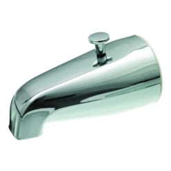 Danco 80765 Tub Spout With Diverter, Metal, Chrome Plated, For: 1/2 In Or 3/4 In IPS Connections(Danco 80765 Tub Spout With Diverter Metal Chrome For 1 2 In Or 3 4 In Ips Connections)