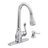 Moen CA87003SRS Kitchen Faucet, 1.5 Gpm, 1-Faucet Handle, Metal, Stainless Steel, Deck Mounting, Lever Handle(Moen Ca87003srs Kitchen Faucet 1 5 Gpm 1 Faucet Handle Metal Stainless Steel Deck Mounting Lever Handle) -ShopKoopman Store 1924224