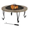 Seasonal Trends FTB-121 Fire Pit With Slate Top, 21 In OAH(Seasonal Trends Ftb 121 Outdoor Fire Pit With Slate Top 21 In Oah) -ShopKoopman Store 2070829 0bc6996b d09d 40b9 825d b58d21ba2cb7