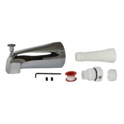 Plumb Pak PP825-35 Bathtub Spout, Chrome Plated(Plumb Pak Pp825 35 Bathtub Spout Chrome)