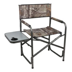 Seasonal Trends PRWF-DCH002- RT Director Chair, 600D Polyester Realtree Xtra Seat, 25 Steel Tubing Mm Frame, Gray Frame(Seasonal Trends Prwf Dch002 Rt Director Chair 600d Polyester Realtree Xtra Seat 25 Steel Tubing Mm Frame)