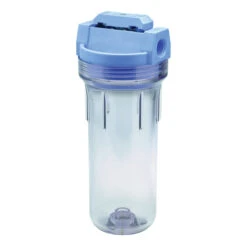 Culligan HF-360 Water Filter Housing, Buna-N/EPDM, Clear Blue(Culligan Hf 360 Water Filter Housing Buna N Epdm Clear Blue)