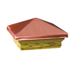 Maine Ornamental 72223 Post Cap, 4 In L, 4 In W, Cedar(Maine Ornamental 72223 Post Cap 4 In L 4 In W Cedar)