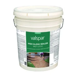 Valspar 024.0082390.008 High-Gloss Sealer, Liquid, 5 Gal Pail(Valspar 82390 High Gloss Sealer Liquid 5 Gal Package Pail)
