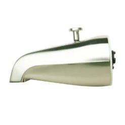 Plumb Pak PP825-31BN Bathtub Spout, 3/4 In Connection, IPS, Brushed Nickel, For: 1/2 In Or 3/4 In Pipe(Plumb Pak Pp825 31bn Bathtub Spout 3 4 In Connection Ips Brushed Nickel For 1 2 In Or 3 4 In Pipe)