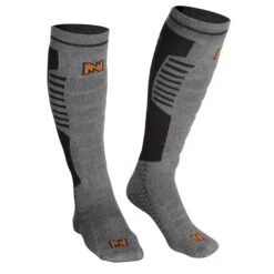 Mobile Warming MW18A04-17-15 Heated Socks, Unisex, 10 To 14 Men's, Tri-Blend, Black/Gray(Mobile Warming Mw18a04 17 15 Heated Socks Unisex 10 To 14 Mens Tri Blend Black Gray)