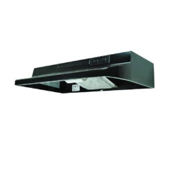 Air King Advantage AV Series AV1306 Range Hood, 180 Cfm, 2 Fan, 30 In W, 12 In D, 6 In H, Cold Rolled Steel, Black(Air King Advantage Av Av1306 Range Hood 180 Cfm 2 Fan 30 In W 12 In D 6 In H Cold Rolled Steel Black)