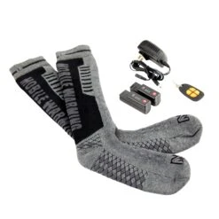 Mobile Warming MW19A11-17-15 Standard Socks, Men's, L, Polyester, Dark Gray(Mobile Warming Mw19a11 17 15 Standard Socks Mens L Polyester Dark Gray)