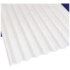 Sun N Rain 103692 Corrugated Roofing Panel, 8 Ft L, 26 In W, PVC, White(Sun N Rain 103692 Corrugated Roofing Panel 8 Ft L 26 In W Pvc White) -ShopKoopman Store 4460333