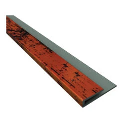 Fasade 92318 Edge J-Trim, 18 In L, Thermoplastic, Moonstone Copper(Fasade 92318 Edge J Trim 18 In L Thermoplastic Moonstone Copper)