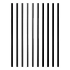 Maine Ornamental 74698 Baluster, 3/4 In Dia, 26 In L, Round, Aluminum, Black, Powder-Coated(Maine Ornamental 74698 Classic Baluster 3 4 In Dia 26 In L Aluminum Black Powder Coated)