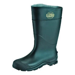 Honeywell Servus 18821-8 Non-Insulated Knee Boots, Pull-On, 8, Black, PVC, Insulated: No, PVC(Servus 18821 8 Non Insulated Knee Boots 8 Black Pvc Upper No)