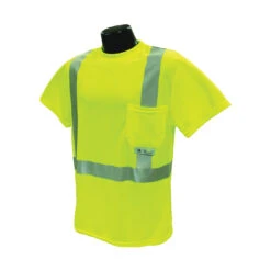 RADWEAR ST11-2PGS-2X Safety T-Shirt, 2XL, Polyester, Green, Short Sleeve, Pullover Closure(Radwear St11 2pgs 2x Safety T Shirt 2xl Polyester Green Short Sleeve Pullover Closure)