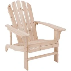Seasonal Trends JN-16N CH43 Cypress Adirondack Chair, 5-1/4 In W, 20-1/2 In D, 36-3/4 In H(Seasonal Trends Jn 16n Adirondack Chair 5 1 4 In W 20 1 2 In D 36 3 4 In H Cypress Seat Cypress Frame)