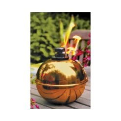 Seasonal Trends Patio Torch, 5.3 In H, Steel+Fiberglass, Antique Bronze, Copper(Seasonal Trends Gb 3709 Patio Torch 5 3 In H Steel Fiberglass Antique Bronze Copper)