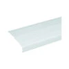 Amerimax 77223 Fascia Trim, 12 Ft L, 6 In W, 0.0175 Gauge, Aluminum, White(Amerimax 77223 Fascia Trim 12 Ft L 6 In W Aluminum White)