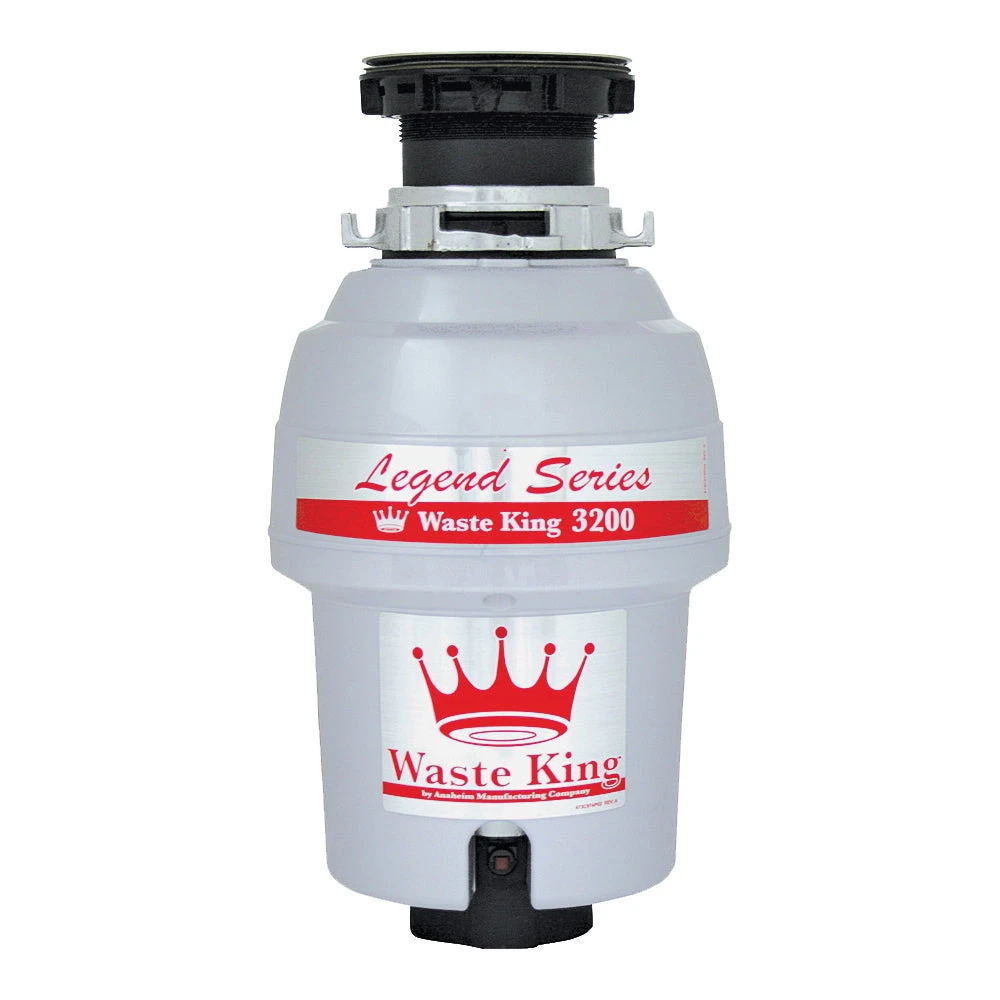 Waste King Legend Series L-3200 Garbage Disposer, 3/4 Hp Motor, 115 V, Stainless Steel(Waste King Legend L 3200 Garbage Disposer 3 4 Hp Motor 115 V Stainless Steel) 3 Waste King Legend Series L-3200 Garbage Disposer, 3/4 Hp Motor, 115 V, Stainless Steel(Waste King Legend L 3200 Garbage Disposer 3 4 Hp Motor 115 V Stainless Steel)