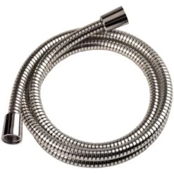 Boston Harbor B1101CP Shower Hose, 15/16 In Connection, 1/2-14 NPSM NPSM, Mylar(Boston Harbor B1101cp Shower Hose With Hex Nut 72 In L Hose Mylar Chrome)