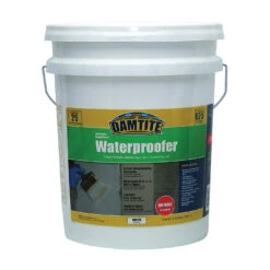 DAMTITE 03555 Latex Waterproofer, White, Liquid, 5 Gal Pail(Damtite 03555 Latex Waterproofer White Liquid 5 Gal Package Pail)