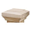 UFP 105701 Post Cap, 6 In L, 6 In W, Wood(Upf 105701 Post Cap 6 In L 6 In W Wood)