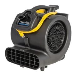 POWR-FLITE PDS1 Power Dryer, 120 V, 3800 Fpm Air, Co-Polymer/Polypropylene, Black(Powr Flite Pds1 Power Dryer 120 V 3800 Fpm Air Co Polymer Polypropylene Black)