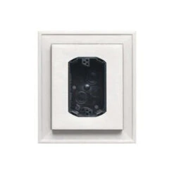 BUILDERS EDGE 130010010001 Mounting Block, 8 In L, 7 In W, White(Builders Edge 130010010001 Mounting Block 7 In W White 1)