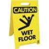 HY-KO PFS-11 Caution Wet Floor Sign, 12-1/4 In W, Yellow Background, CAUTION SLIPPERY WHEN WET, English And Spanish(Hy Ko Pfs 11 Caution Wet Floor Sign 12 1 4 In W Yellow Background Caution Slippery When Wet English And Spanish) 2 HY-KO PFS-11 Caution Wet Floor Sign, 12-1/4 In W, Yellow Background, CAUTION SLIPPERY WHEN WET, English And Spanish(Hy Ko Pfs 11 Caution Wet Floor Sign 12 1 4 In W Yellow Background Caution Slippery When Wet English And Spanish) -ShopKoopman Store 6718803 1d8dc264 e201 4db6 80bb b908d1224107