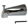 Plumb Pak PP825-38 Bathtub Spout, 3/4 In Connection, IPS, Zinc, Chrome Plated, For: 1/2 In Or 3/4 In Pipe(Plumb Pak Pp825 38 Bathtub Spout 3 4 In Connection Ips Zinc Chrome For 1 2 In Or 3 4 In Pipe)