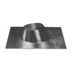 AmeriVent 6FFU Roof Vent Flashing, Galvanized Steel(Amerivent 6ffu Roof Vent Flashing Galvanized Steel)