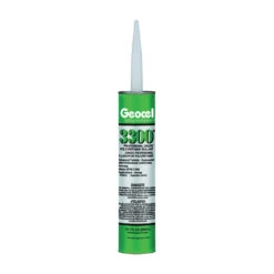 Geocel 3300 Series 68106 Polyurethane Sealant, Limestone, Liquid, 10.1 Oz Cartridge(Geocel 3300 Series 68106 Polyurethane Sealant Limestone Liquid 10 1 Oz Package Cartridge)