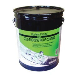 Henry Roofers Choice Series RC023070 Roof Coating, Black, 18.93 L Pail, Liquid(Henry Roofers Choice Rc023070 Roof Coating Black 18 93 L Pail Liquid)