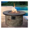 Seasonal Trends 50167 Monterey Fire Patio Table, 31.90 In OAW, 31.90 In OAD, 17.70 In OAH, Impulse Ignition(Seasonal Trends 50167 Monterey Fire Patio Table 31 90 In Oaw 31 90 In Oad 17 70 In Oah Impulse Ignition Ignition) -ShopKoopman Store 7113087