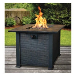 Seasonal Trends 50169 Table Patio Fire Essential, 30 In OAW, 30 In OAD, 24.21 In OAH, Impulse Ignition(Seasonal Trends 50169 Table Patio Fire Essential)