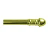 Kenney KN386/3 Cafe Rod, 7/16 In Dia, 28 To 48 In L, Brass(Kenney Kn386 3 Cafe Rod 7 16 In Dia 28 To 48 In L Brass)