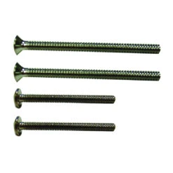 Danco 28966 Flange Screw Set, Stainless Steel, Chrome Plated(Danco 28966 Flange Screw Set Stainless Steel Chrome)