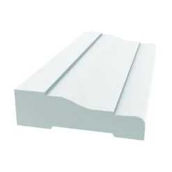 Royal 5099636 Colonial Casing, 12 Ft L, 11/16 In W, Cellular PVC, White(Royal 5099636 Colonial Case Molding 12 Ft L 11 16 In W Cellular Pvc White)