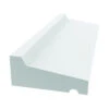 Royal 5100457 Drip Cap Moulding, 12 Ft L, 11/16 In W, Cellular PVC, White(Royal 5100457 Drip Cap Molding 12 Ft L 11 16 In W Cellular Pvc White) -ShopKoopman Store 7190382