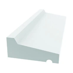Royal 5100457 Drip Cap Moulding, 12 Ft L, 11/16 In W, Cellular PVC, White(Royal 5100457 Drip Cap Molding 12 Ft L 11 16 In W Cellular Pvc White)