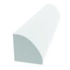 Royal 5101492 Quarter Round Moulding, 8 Ft L, 3/4 In W, Cellular PVC, White(Royal 5101492 Quarter Round Molding 8 Ft L 3 4 In W Cellular Pvc White) -ShopKoopman Store 7190572