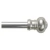 Kenney KN360/19 Cafe Rod, 7/16 In Dia, 28 To 48 In L, Metal, Satin Silver(Kenney Kn360 19 Cafe Rod 7 16 In Dia 28 To 48 In L Metal Satin Silver) -ShopKoopman Store 7194459