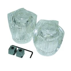 Danco 80906 Faucet Handle, Acrylic, For: Price Pfister, Central And Sayco Two Handle Long-Stem Faucets(Danco 80906 Faucet Handle Acrylic For Price Pfister Central And Sayco Two Handle Long Stem Faucets)